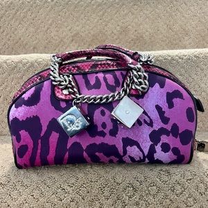 Authentic Christian Dior vintage gambler bowler bag